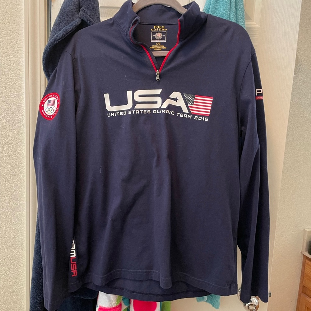 Polo Ralph Lauren Team USA pullover large